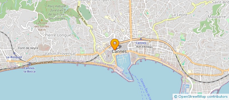localisation de l'entreprise SARL TRAITEUR DE LA BASTILLE à CANNES
