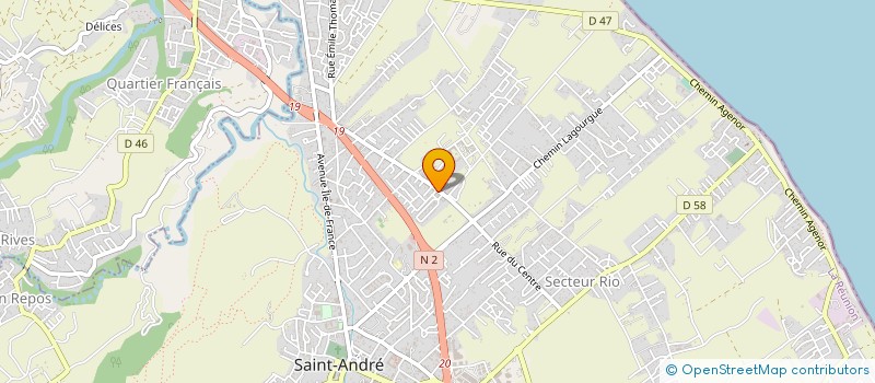 localisation de l'entreprise SARL TRAITEUR LES TROIS HORIZONS à SAINT-ANDRE