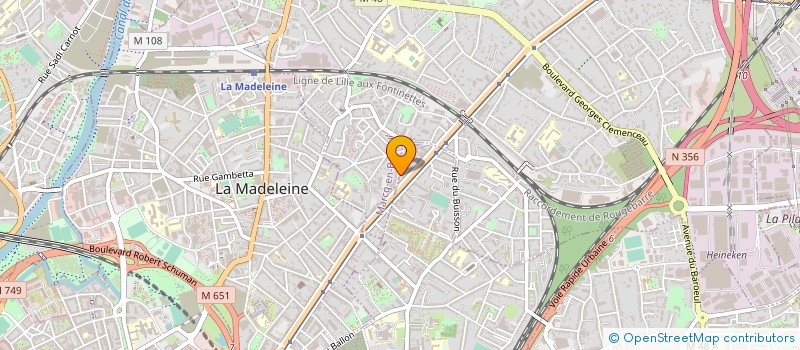 localisation de l'entreprise SARL TRAITEURS ET POISSONNIERS REUNIS à LILLE