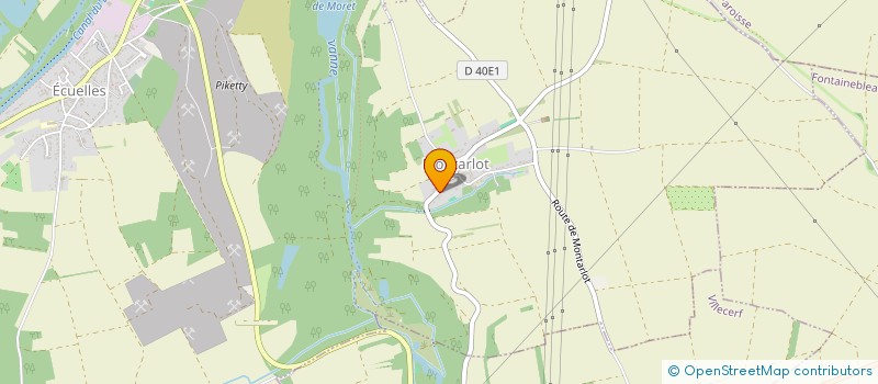 localisation de l'entreprise SARL TRAMBLAY TRANSPORTS  MORET-LOING-ET-ORVANNE