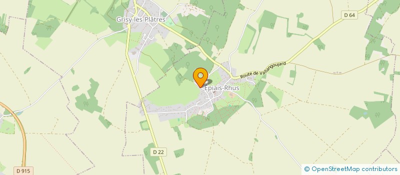 localisation de l'entreprise SARL TRAMHEL CONCEPT  EPIAIS-RHUS