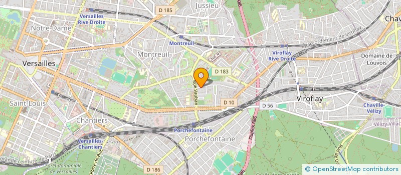 localisation de l'entreprise SARL TRAMONTANE à VERSAILLES