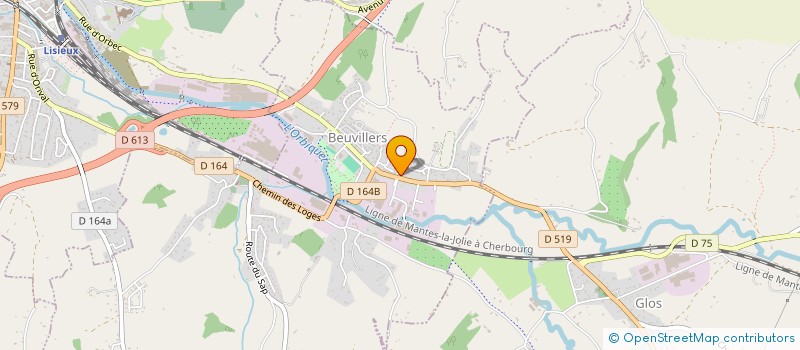 localisation de l'entreprise SARL TRAN BA  BEUVILLERS