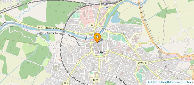 localisation de l'entreprise SARL TRANG VY FRERES à DAX