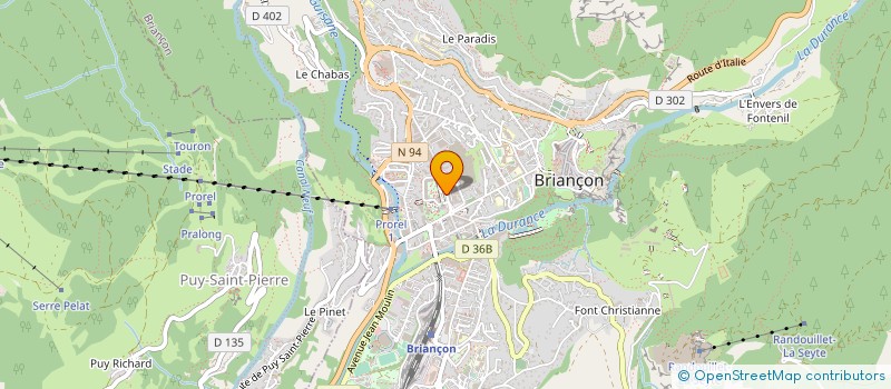 localisation de l'entreprise SARL TRANI à BRIANCON
