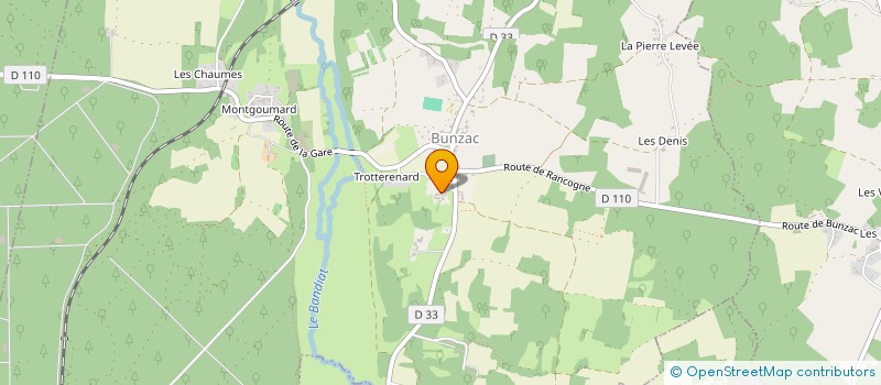 localisation de l'entreprise SARL TRANS 16 à LA ROCHEFOUCAULD-EN-ANGOUMOIS