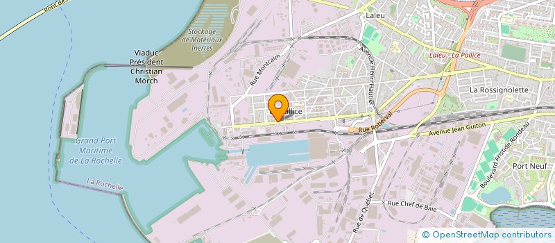 localisation de l'entreprise SARL TRANS-ATLANTIQUE  LA ROCHELLE