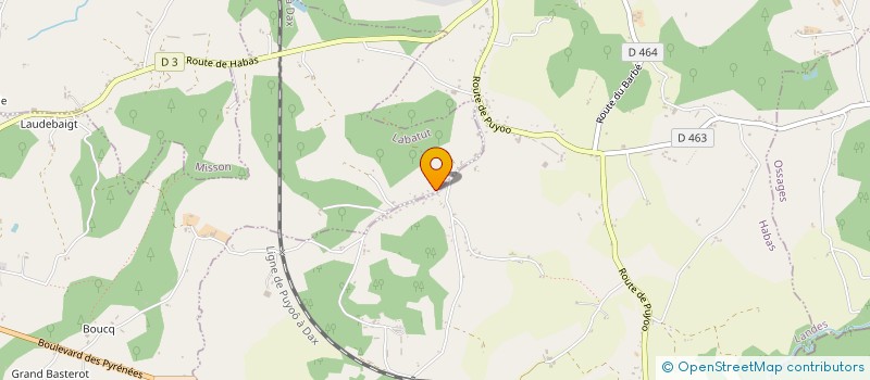 localisation de l'entreprise SARL TRANS EXPO  SAINT-LON-LES-MINES