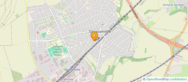 localisation de l'entreprise SARL TRANS FRANCE EXPRESS à GOUSSAINVILLE