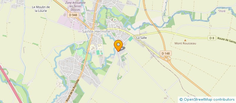 localisation de l'entreprise SARL TRANS HABITAT MOBIL  SAINT-ETIENNE-DE-BRILLOUET