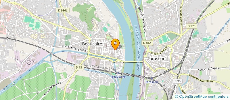 localisation de l'entreprise SARL TRANS M R à BEAUCAIRE