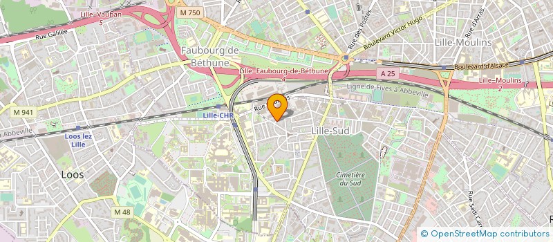 localisation de l'entreprise SARL TRANS'Y.S. à LILLE