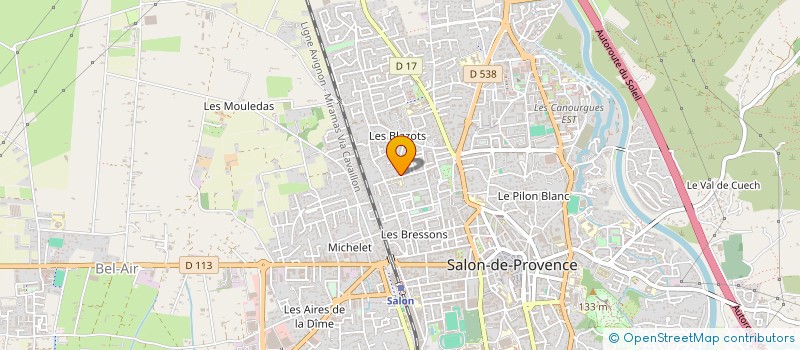 localisation de l'entreprise SARL TRANSCAL  SALON-DE-PROVENCE