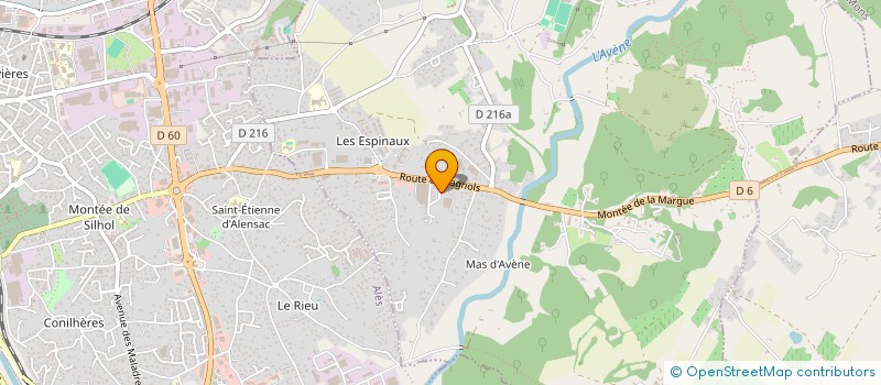 localisation de l'entreprise SARL TRANSCEVEN  SAINT-PRIVAT-DES-VIEUX