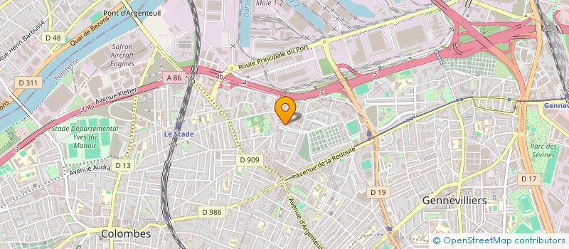 localisation de l'entreprise SARL TRANSFLASH à ASNIERES-SUR-SEINE