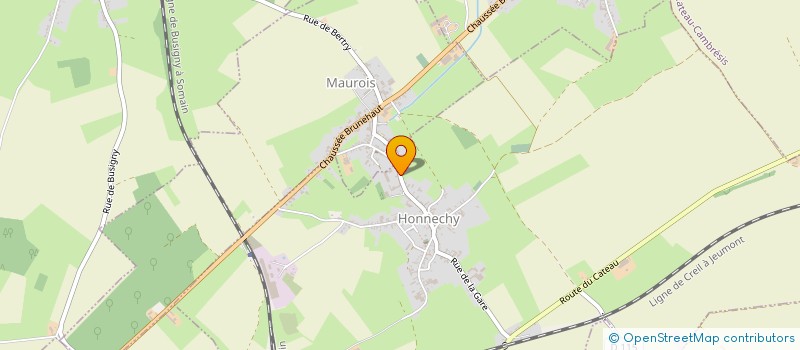 localisation de l'entreprise SARL TRANSFOTEX  HONNECHY