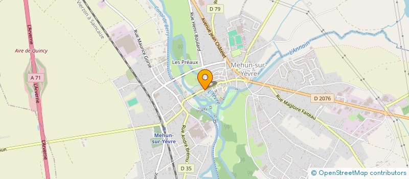 localisation de l'entreprise SARL TRANSIMAGE à MEHUN-SUR-YEVRE