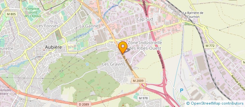 localisation de l'entreprise SARL TRANSIT EUROPE à AUBIERE