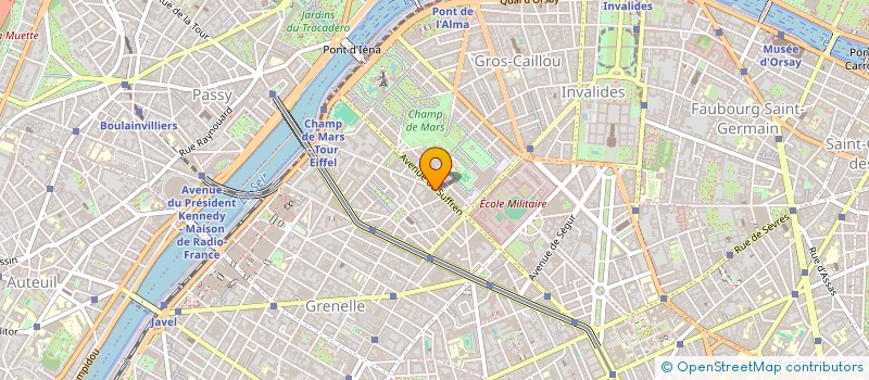 localisation de l'entreprise SARL TRANSITION à PARIS