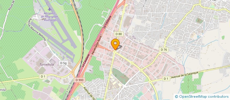 localisation de l'entreprise SARL TRANSLOCATION SERVICE à PERPIGNAN