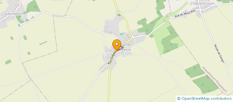 localisation de l'entreprise SARL TRANSP INTERN R JEANDEL  GAMACHES-EN-VEXIN