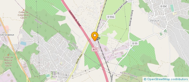 localisation de l'entreprise SARL TRANSPEED à VELAUX