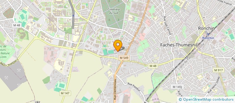 localisation de l'entreprise SARL TRANSPORT EL-RAYEN à LILLE