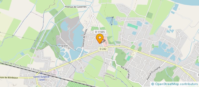 localisation de l'entreprise SARL TRANSPORT EXPRESS DISTRIBUTION à IZON