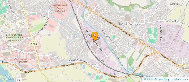 localisation de l'entreprise SARL TRANSPORT GRASA  BOE