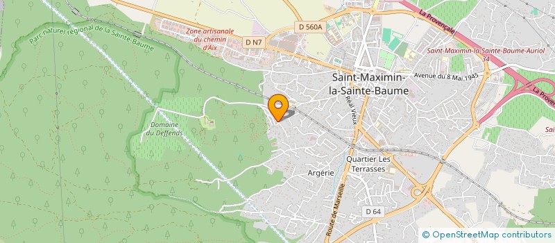localisation de l'entreprise SARL TRANSPORT MICHALLET à OLLIERES