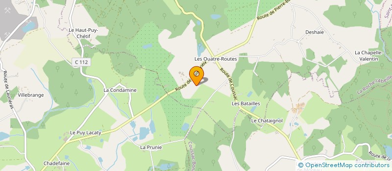 localisation de l'entreprise SARL TRANSPORT RAPIDE DU LIMOUSIN à NEXON