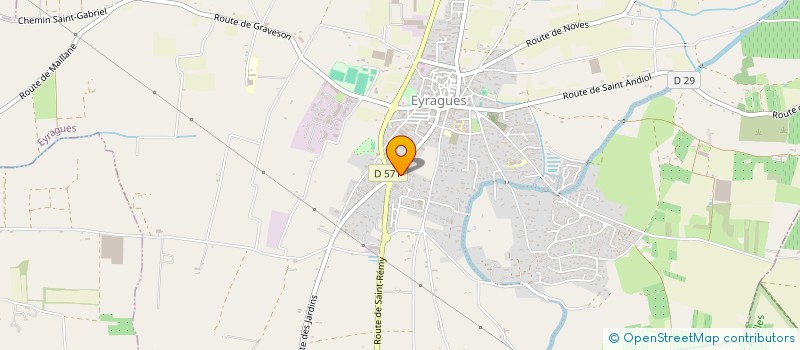 localisation de l'entreprise SARL TRANSPORTS à EYRAGUES