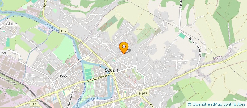 localisation de l'entreprise SARL TRANSPORTS BERTHELEMY à SEDAN