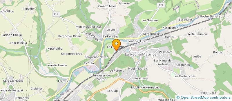localisation de l'entreprise SARL TRANSPORTS BOUDIGOU à LA MARTYRE