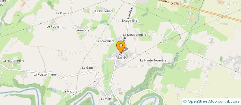 localisation de l'entreprise SARL TRANSPORTS DALIGAULT à ISIGNY-LE-BUAT