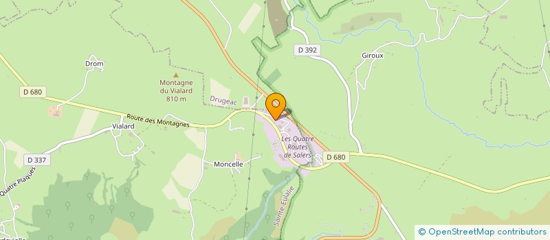 localisation de l'entreprise SARL TRANSPORTS DUSSOL PERE ET FILS à SAINTE-EULALIE