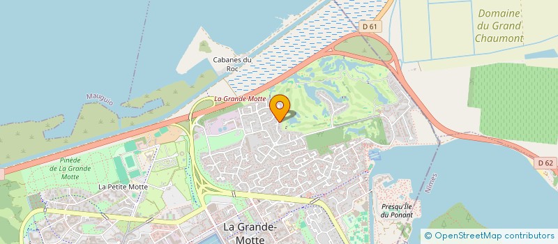 localisation de l'entreprise SARL TRANSPORTS EXPRESS  LA GRANDE-MOTTE