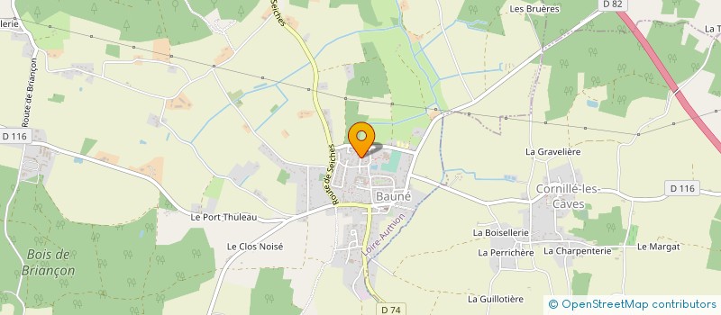 localisation de l'entreprise SARL TRANSPORTS G.D.S à LOIRE-AUTHION