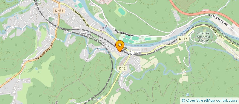 localisation de l'entreprise SARL TRANSPORTS GILLES  DINOZE