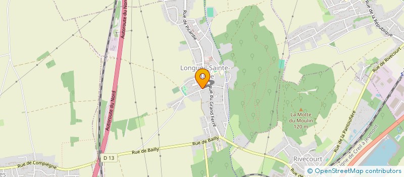 localisation de l'entreprise SARL TRANSPORTS HETRUS  RIVECOURT