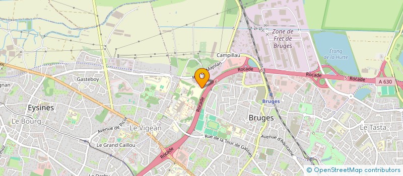 localisation de l'entreprise SARL TRANSPORTS MEU à BRUGES