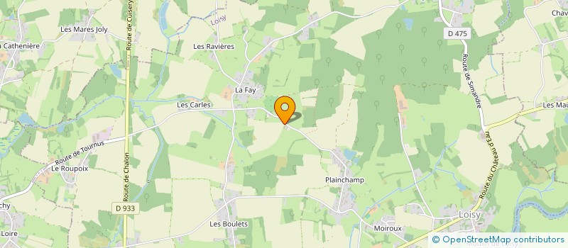 localisation de l'entreprise SARL TRANSPORTS MONNOT à LOISY
