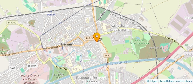 localisation de l'entreprise SARL TRANSPORTS MOTTE à DENAIN