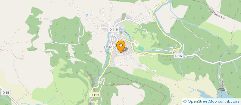 localisation de l'entreprise SARL TRANSPORTS MUNOZ à LA BASTIDE-DE-SEROU