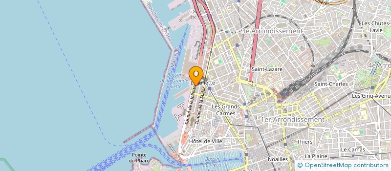 localisation de l'entreprise SARL TRANSPORTS PIETRI à MARSEILLE 2EME