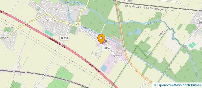 localisation de l'entreprise SARL TRANSPORTS PINET à SILLERY