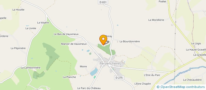 localisation de l'entreprise SARL TRANSPORTS ROUTIERS JACOB à BELFORET-EN-PERCHE