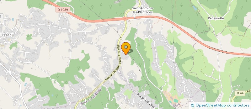 localisation de l'entreprise SARL TRANSPORTS SALESSE  DONZENAC