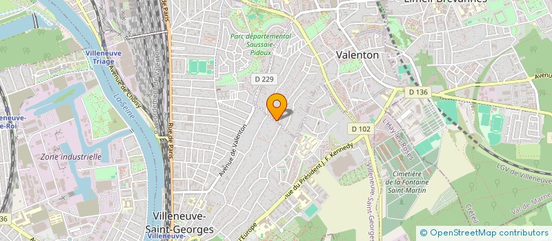 localisation de l'entreprise SARL TRANSPORTS VALTEX à VALENTON