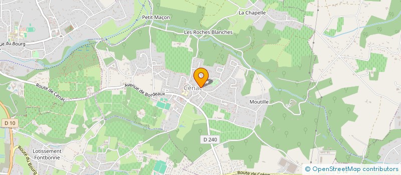 localisation de l'entreprise SARL TRANSPRESSE  CENAC